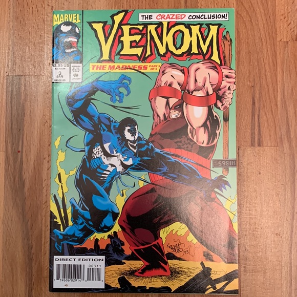 Venom The Madness (part 1, 2, & 3) comics 1993 - Picture 4 of 4
